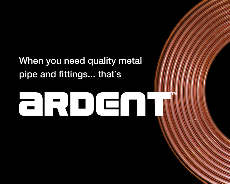 When you need quality pipe and fittings... That's Ardent